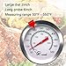 KT THERMO Deep Fry Thermometer with Instant Read,Dial Thermometer,6