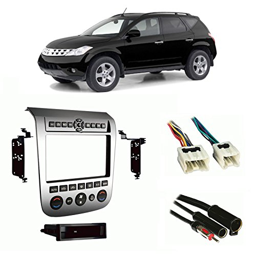 Fits Nissan Murano 0307 Multi DIN Harness Radio Dash Kit Brush