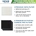 VEVA 1 Premium HEPA Filter Including 4 Carbon Pre Filters Compatible with AP-1512HH 3304899 CW Air Purifier Advanced Filters