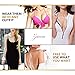 Breast Lift Pasties for Women, Invisible Adhesive Silicone Breast Lifting Nippleless Covers 4.3inch with Belts (1 Pair)