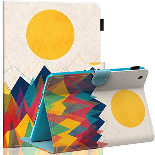 Dteck iPad Air Case, iPad 5 Generation Case - [Multi-Angle Viewing] Flip Stand Smart Cases and Covers with Auto Sleep/ Wake Feature for iPad Air 9.7