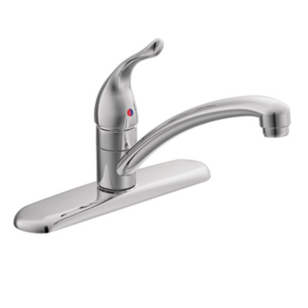 Moen 7425ep Chateau One Handle Low Arc Kitchen Faucet Chrome