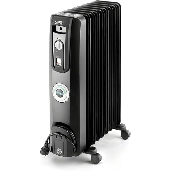 LIVINGbasics Oil Filled Radiator Heater 1500W, Portable Electric Space  Heater, Full Room Quiet, Adjustable Thermostat, Overheat Protection, 3-Heat  Settings, Energy Saving : Amazon.ca: Tools u0026 Home Improvement