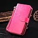 Note 5 Case, Galaxy Note 5 Case, Joopapa Galaxy Note 5 Wallet Case,Pu Leather Case Magnet Wallet Credit Card Holder Flip Cover Case Built-in 9 Card Slots & Stand Case for Samsung Galaxy Note 5 (Pink)