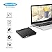 External CD Drive, Cocopa USB 3.0 Portable CD DVD +/-RW Drive Slim DVD/CD Rom Rewriter Burner Writer, High Speed Data Transfer for Macbook Pro Laptop/Desktops Win 7/8.1/10 and Linux OS
