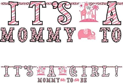 Amazon Com Sweet Safari Girl Jumbo Letra Baby Shower Kit De Pancarta Decorativa Para Fiesta Decoracion De La Habitacion 8 X 10 Pack De 2 Unidades Toys Games amazon com