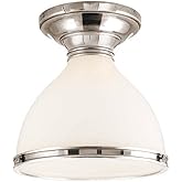 Hudson Valley Lighting Randolph - One Light Flush Mount - 10 Inches Wide by 9.25 Inches High-Polished Nickel Finish