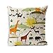 All Smiles African Decor Throw Pillow Covers Africa Print Pillows Decorative Cushion Outdoor Ethnic Women Cases Home Bedding 18x18 Set 4 Sofa Couch Living Room Décorations