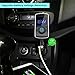 Bluetooth FM Transmitter for Car, Wireless in-Car FM Radio Adapter Car Charger with Dual USB Ports Handsfree Call | AUX Input | HD 3-Modes Music Play| Support TF Card/SD Reader | LCD Display