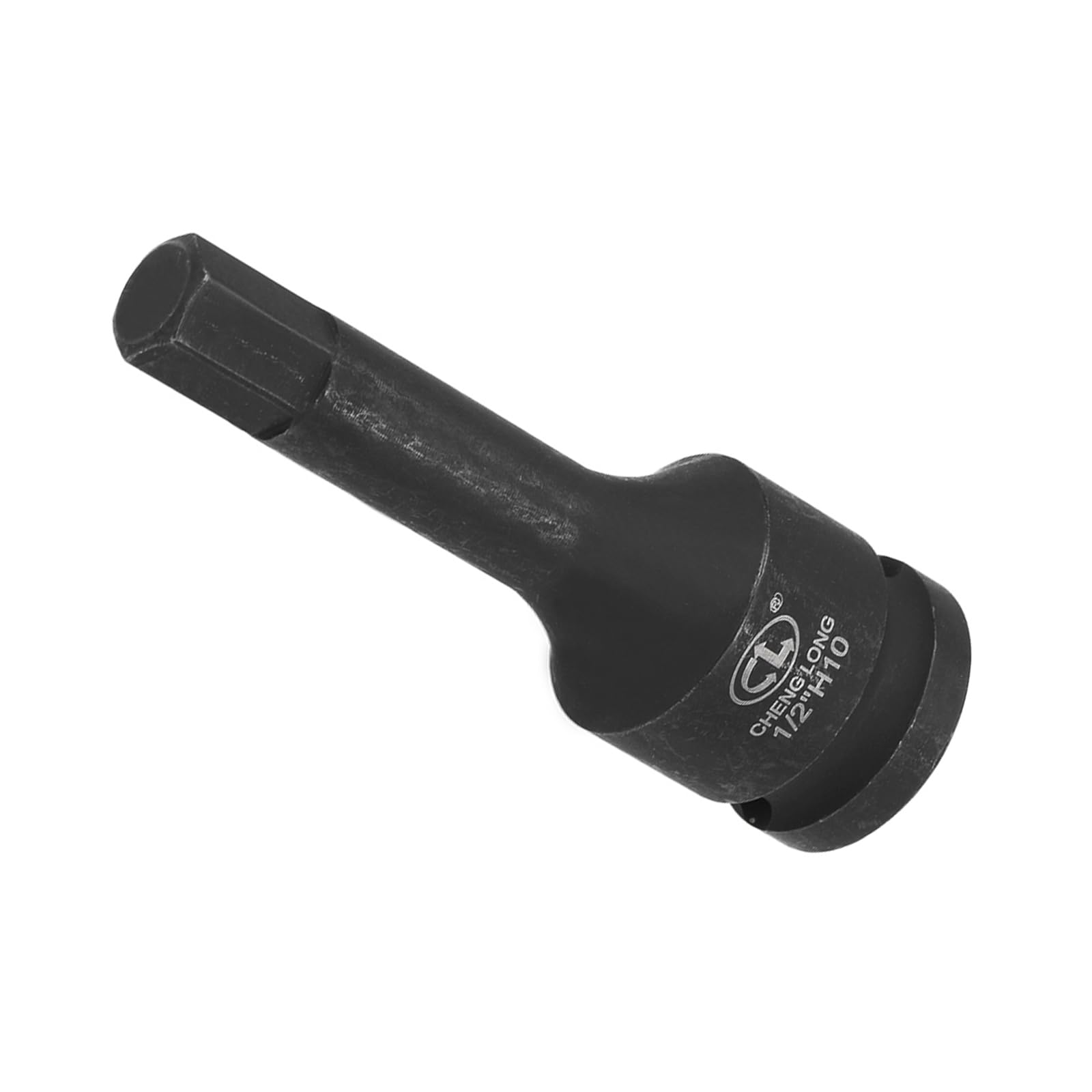 CoCud Impact Hex Bit Socket, H10 Socket 1/2" Drive, Cr-Mo Steel Impact Grade Metric Socket - (Applications: for Socket Head Cap Bolt)