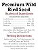 Tmf 100% Premium Quality Wild Bird Seed , 20 Lb