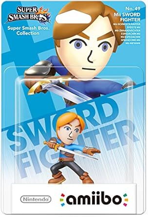 Mii Sword Fighter No 49 Amiibo Nintendo Wii U 3ds Amazon Co Uk