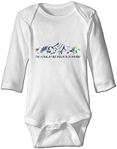 S8sd Rompers The Himalayas Mountain Range Baby Unisex Bodysuits Cotton Onesies Long Sleeve Infant