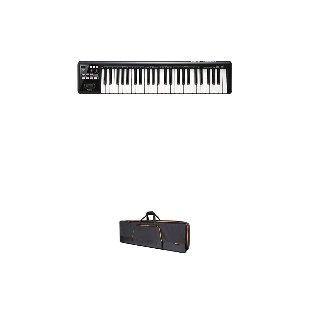 Roland A-49 MIDI Keyboard Controller with carry case