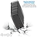LG Stylus 2 Plus Case, LG Stylo 2 Plus Case, Celljoy [Deluxe Shock Armor] Slim Fit Dual Layer Protective ((Shockproof)) Hybrid Bumper [[Impact Resistant]] Premium Elegant - Thin Hard Cover (Black)