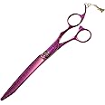 Kenchii Pink Poodle Grooming Shears - Unleash Stylish Precision in Pet Grooming. (44 Tooth Thinner)
