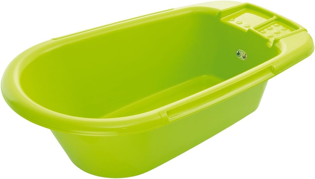 Avec Bouchon De Vidange 0 12 Mois Vert Bella Bambina Apple Green 005 Rotho Babydesign Baignoire Bebe Baignoires Et Sieges De Bain Bebe Puericulture Centroarco Com