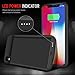 iPhone X Battery Case, 6000mAh Rechargeable Power Charging Case for iPhone X 10 (5.8 inch) Extended Battery Charger Case Juice Pack-Black