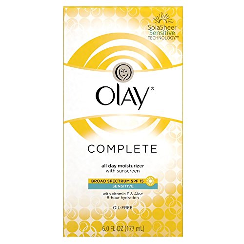 OLAY Complete All Day Moisturizer SPF 15, Sensitive Skin 6 oz