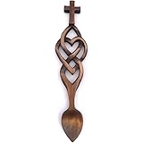 One in Christ Lovespoon - Hand Carved Welsh Love Spoons