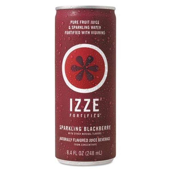 IZZE FORTIFIED SPARKLING BLACKBERRY (1 X 8.4 FL OZ)
