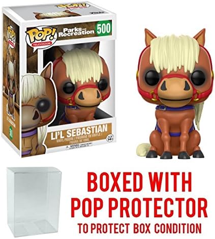 Pop! Television: Parks and Recreation - Lil Sebastian Figure and Bundled with Pop BOX PROTECTOR CASE