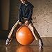 Gaiam Kids Balance Ball - Exercise Stability Yoga Ball, Kids Alternative Flexible Seating for Active Children in Home or Classroom (Satisfaction Guarantee), Orange, 45cm