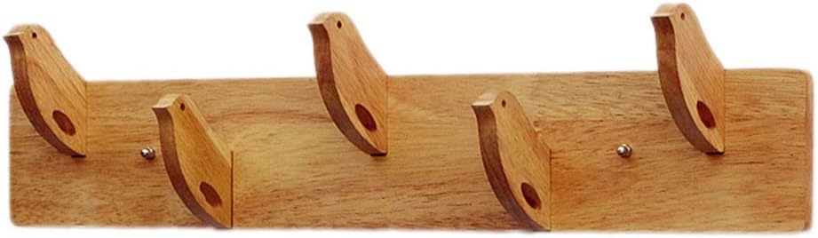 Xyanzi Percheros Escudo Rústico Estante de Madera, Puerta de Entrada