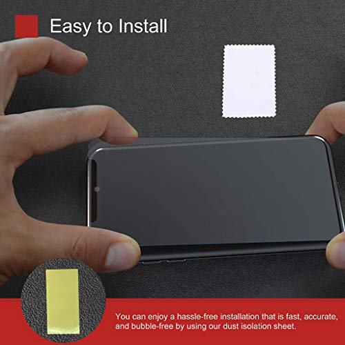 Shock Absorbency Screen Protector for iPhone XR / IK08 Drop Ball Test Passed/Impact Resistance/Unbreakable PET Glass Alternative [1 Pack] [6.1 Inch] - Thumbnail 6