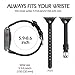 Wearlizer Slim Rivet Leather Compatible with Apple Watch Bands 41/40/38/44/45/46/49/42mm Women Men Dressy Thin Strap Wristbands Bracelet for iWatch Series 11 10 9 8 7 6 5 4 3 SE/Ultra 3 2 1