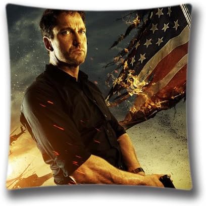 DIY Design Lovely Home Decorative Custom Gerard Butler In Olympus Has Fallen Pillow Case 18"X18"(two sides),SDI3396