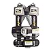 Safe Traffic System Ride Safer Travel Vest Type 3, Grey, Small