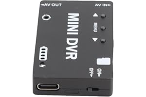 LUCKDANO Mini DVR DVR Mini FPV Module RC Video Recorder - Switchable NTSC/PAL, 400mAh Builtin Battery, 32GB Support, Lightwei