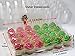 Katgely Disposable Mini Cupcake Box Container - Holds 24 Mini Cupcakes - PBA Free Plastic – Pack of 10