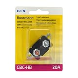 Bussmann (BP/CBC-20HB-RP) 20 Amp Type-I Stud Mount Circuit Breaker with Lengthwise Bracket