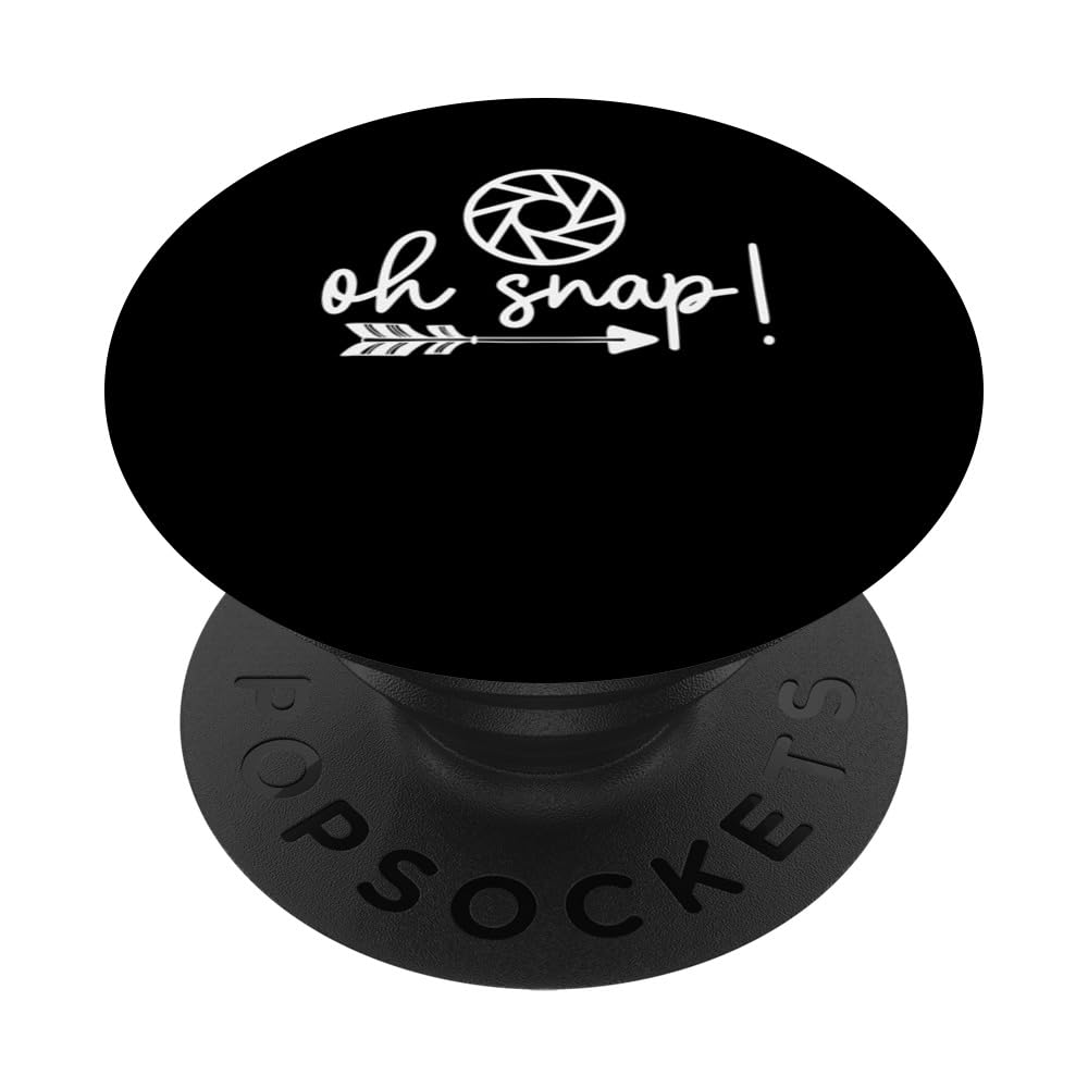 Oh Snap! Photography Passion Photographer Hobby PopSockets Swappable PopGrip