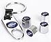 ZKHXFS zinc Alloy tire Valve Cap Keychain Apply to for Ford