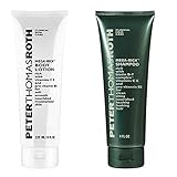 Bundle - 2 items: Peter Thomas Roth Mega Rich Body Lotion, 8 Oz & Mega Rich Shampoo, 8 Oz