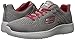 Skechers Sport Men's Burst Oxford,Gray/Red,10.5 M US