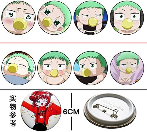 UUC Beelzebub Anime Brooch Pin Badge 8pcs/set YH3219
