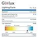 Glolux 75 Watt Equivalent LED Light Bulb, 1100 Lumen, Daylight 5000K 11 Watt, Non-dimmable 25,000 Hour Lifespan, A21 E26 Base Pack of 6