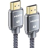 HDMI Cable 6.6feet(2meter), 4K HDMI Lead-Snowkids HDMI Cable 4K@60Hz, 3D Support, Ethernet Function, Video 4K UHD 2160p, HD 1