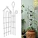 Garden Climber Shelf - Metal Flower Rack - Trellis/garden trellis/climbing plants pot - Vegetable Rack for Plant Climbing - Set of 2 - addpoweradd EXCLUSIVE