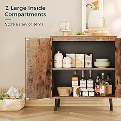 Huuger Buffet Cabinet with Storage, Storage Cabinet