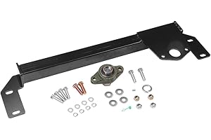 AA IGNITION Steering Gear Box Stabilizer Kit - Compatible with Dodge Ram Trucks - 1994-2001 Ram 1500, 1994-2002 Ram 2500 & 3500 Four Wheel Drive 4x4 - Dual Steering Stabilizer Shock Brace Bar - Death Wobble Fix