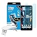 Dome Glass Google Pixel 2 Screen Protector Tempered Glass Shield, [Liquid Dispersion Tech] 2.5D Edge of Screen Coverage, Easy Install Kit and UV Light by Whitestone for Google Pixel 2 (2017)