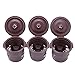 TOOGOO(R)3pcs Reusable K-cup Coffee Cafe Cup Single Mesh Filters Set