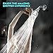 Shower Head High Pressure WarmSpray 3'' Full-Chrome Rain Showerhead with Powerful Massage/Spray Experience- The Best Rainfall Shower Heads for Low Water Pressure