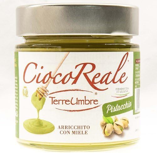 CiocoReale Pistachio and Honey Spread by Terre Umbre (230 gram)