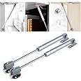 [2 Pack] Gas Spring, Gas Strut, Gas Shocks, Soft Close Hinges, Toy Box Hinges, Lift Supports, Lid Support, Kitchen Cabinet Hinges (150N/33lb/15KG)